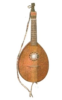 English guitar, um 1800; Musikinstrumenten-Museum der Universität Leipzig, Inv.-Nr. 623