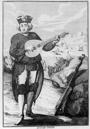 Johann Christoph Weigel: Musicalisches Theatrum, Nürnberg etwa 1715/1725, Faksimile-Nachdruck Kassel 1961, hrsg. von A. Berner, Bl. 35: "Guitar-Spieler"