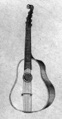 Die Sister oder die teutsche Guitare. In: Journal des Luxus und der Moden; 14. Band, Weimar 1799, Taf. 9
