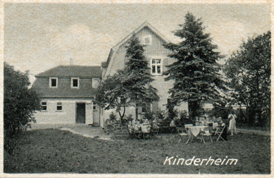 Ansichtskarte »Kinderheim«
